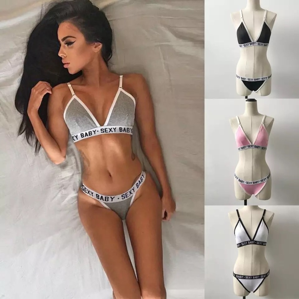 Sexy Baby Lounge Bra Set